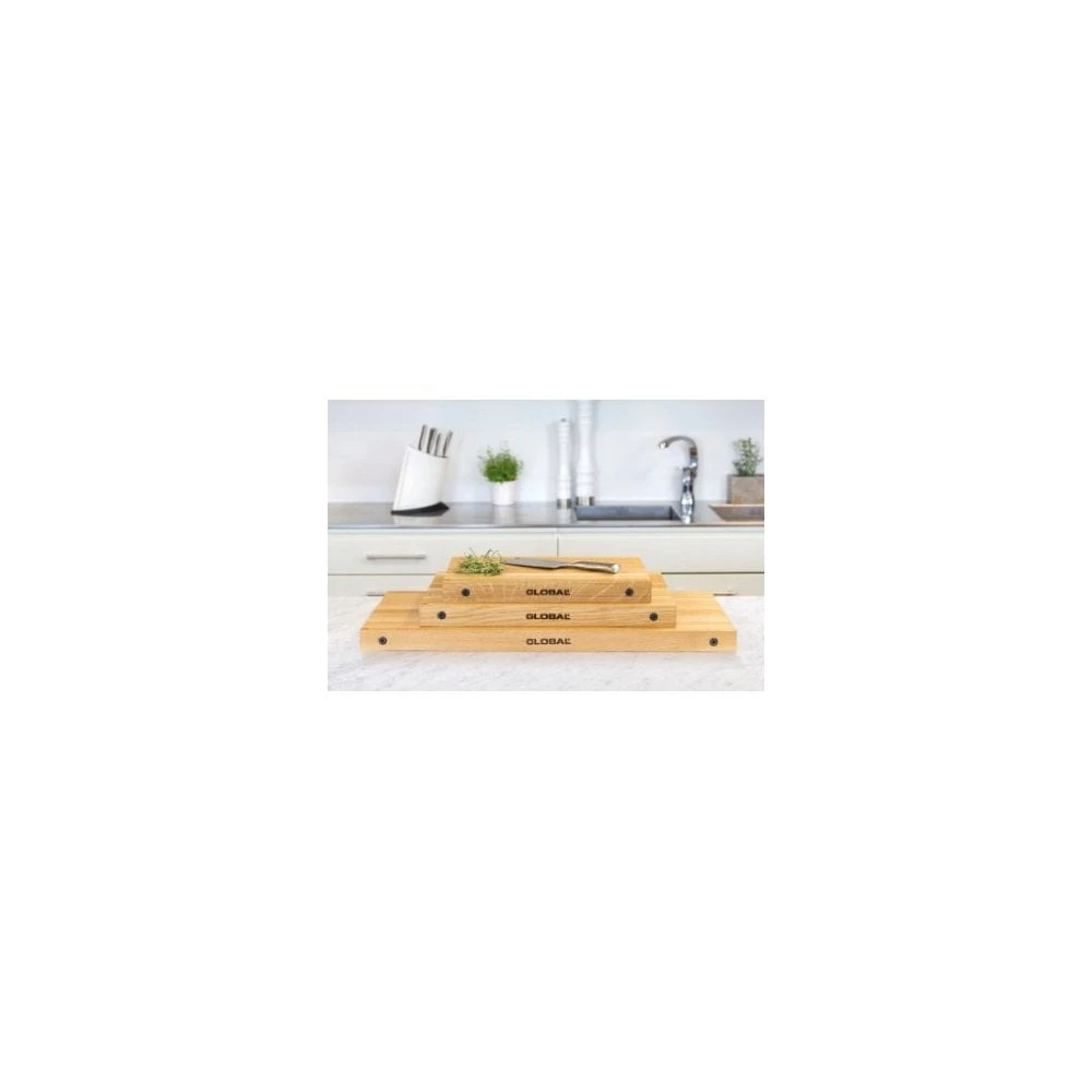 Global Accessories G-1007CB Medium Oak Cutting Board From Global 55 X38cm 5 Global Accessories G-1007CB Medium Oak Cutting Board From Global 55 X38cm - Image 3