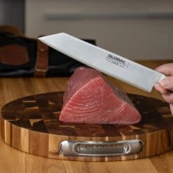 Global Accessories GCB-4535EG Global End Grain Board, 35cm Dia, 4.5cm Thick 11 Global Accessories GCB-4535EG Global End Grain Board, 35cm Dia, 4.5cm Thick -Global Shop global accessories gcb 4535eg global end grain board 35cm dia 4 5cm thick p652 12200 image