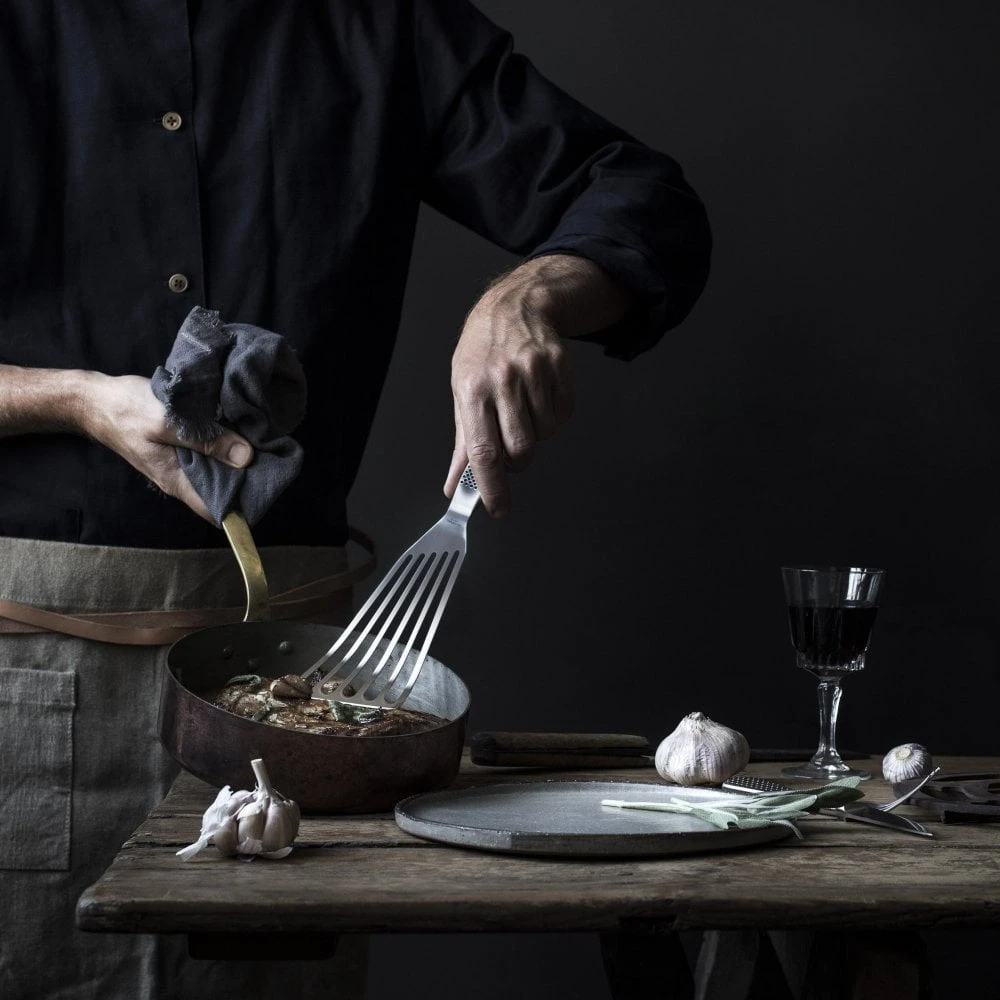 Global Accessories GS-27 Fanned Spatula Flexible 9 Global Accessories GS-27 Fanned Spatula Flexible - Image 7