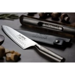 Global Forged GF-99 Global GF Cook's Knife Fluted 20.5cm Blade -Global Shop global forged gf 99 global gf cooks knife fluted 20 5cm blade p1255 12187 image