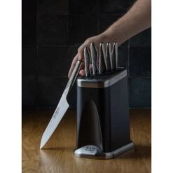 Global G-FIRE7B Fire-Hi 7 Piece Knife Block Set -Global Shop global g fire7b fire hi 7 piece knife block set p2276 13111 image