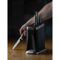 Global G-FIRE7B Fire-Hi 7 Piece Knife Block Set -Global Shop global g fire7b fire hi 7 piece knife block set p2276 13114 image