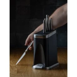 Global G-FIRE7B Fire-Hi 7 Piece Knife Block Set -Global Shop global g fire7b fire hi 7 piece knife block set p2276 13115 image