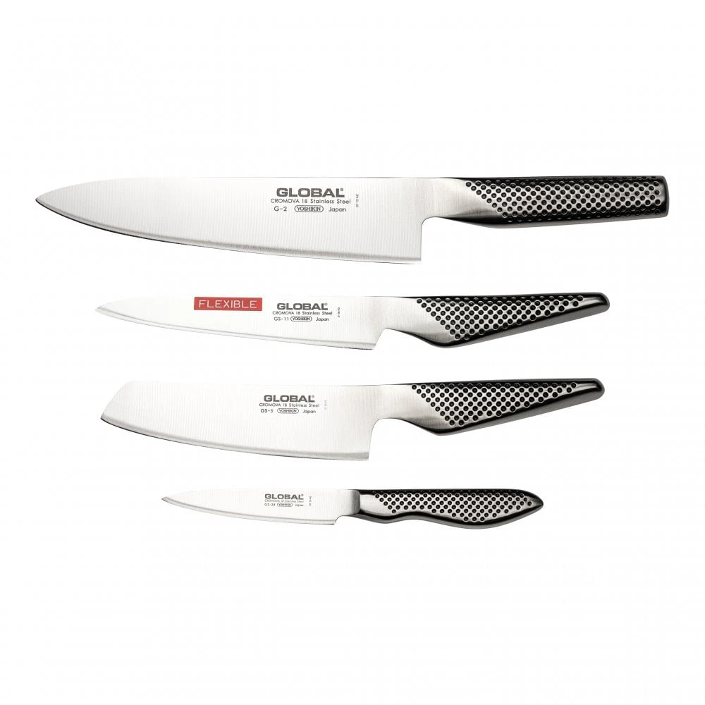 Global Knife Sets G-251138 4 Piece Knife Set 3 Global Knife Sets G-251138 4 Piece Knife Set