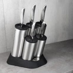 Global SAI Global Sai Engine Block 6pc Knife Block Set -Global Shop global sai engine block 6pc knife block set p1349 7972 image
