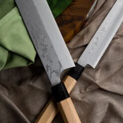 Hideo Kitaoka Hideo Kitaoka Shirogami 15cm Deba Knife -Global Shop hideo kitaoka shirogami 15cm deba knife p1391 8629 image