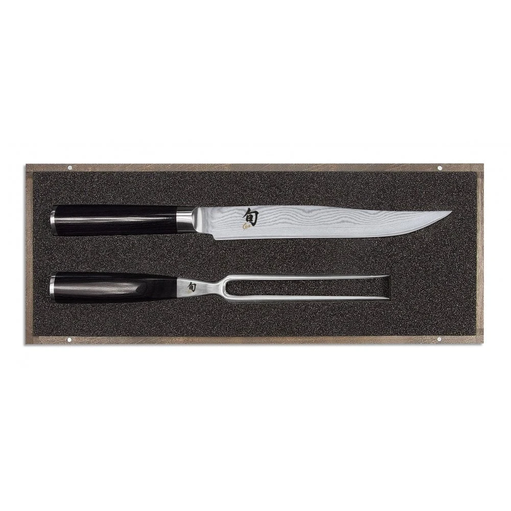 KAI Shun Classic KAI-DMS-200 Carving Set 3 KAI Shun Classic KAI-DMS-200 Carving Set