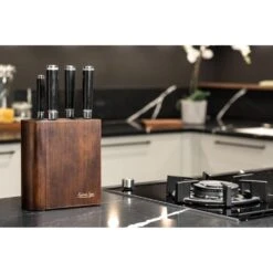 Katana Saya Pakkawood Katana Saya Pakkawood 6 Piece Knife Block Set -Global Shop katana saya pakkawood 6 piece knife block set p1417 11674 image