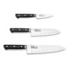 Masahiro MV-H Masahiro Flutted 3 Piece Knife Set -Global Shop masahiro mv h masahiro flutted 3 piece knife set p672 5808 image
