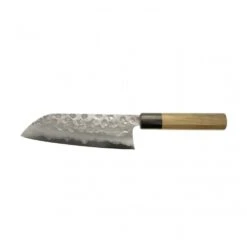 Matsubara Hamono TNK-T165SA-WN Katsuto Tanaka Tsuchime Super Aogami 16.5cm Santoku Knife