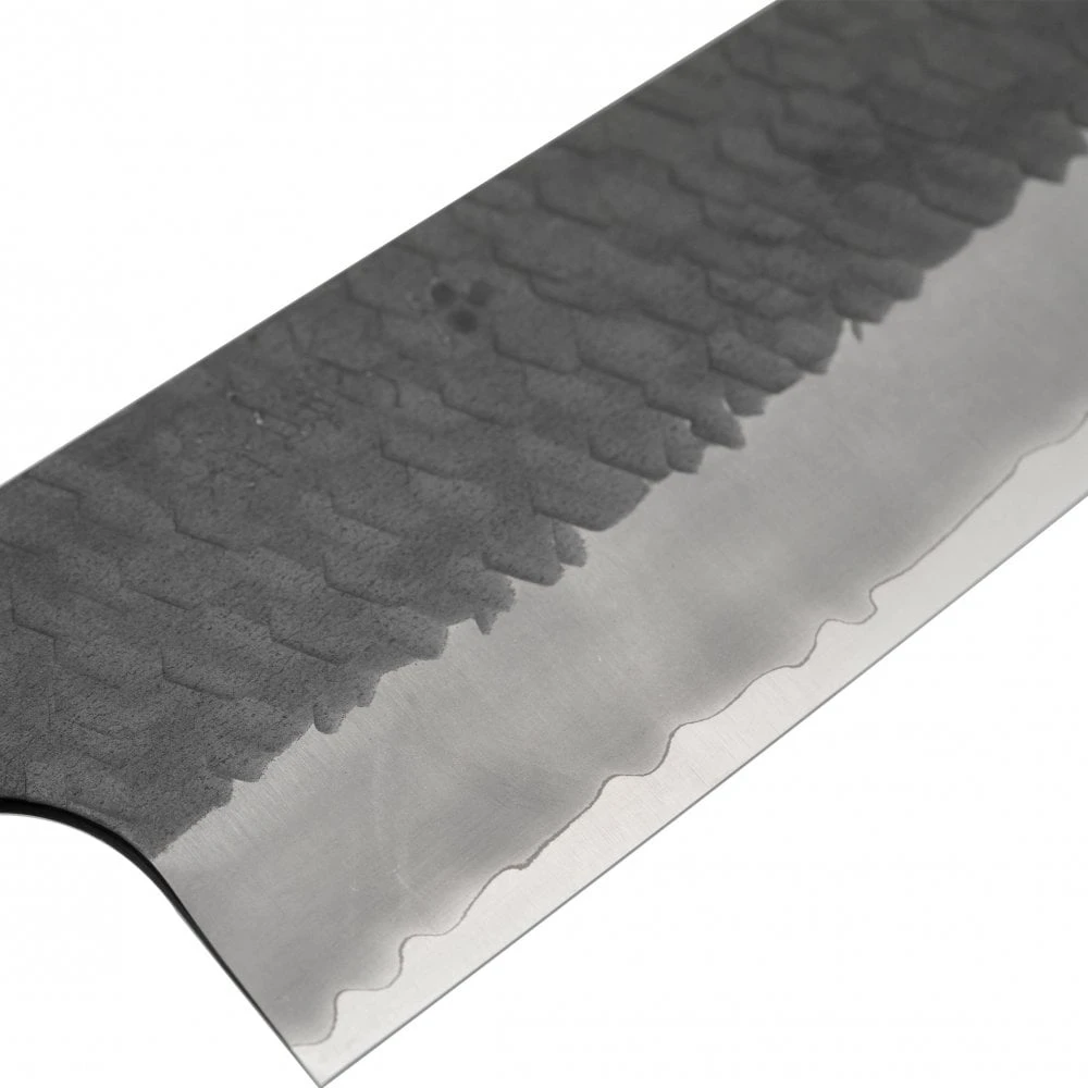 Nigara Hamono Nigara Hamono SG-2 Kurouchi Tsuchime 18cm Bunka 4 Nigara Hamono Nigara Hamono SG-2 Kurouchi Tsuchime 18cm Bunka - Image 2