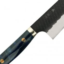 Nigara Hamono Nigara Hamono SG2 Kurouchi Tsuchme Santoku 180 - Custom Western Handle 5 Nigara Hamono Nigara Hamono SG2 Kurouchi Tsuchme Santoku 180 - Custom Western Handle -Global Shop nigara hamono sg2 kurouchi tsuchme santoku 180 custom western handle p2126 12079 image