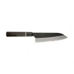 Nigara Hamono NIGH-02/T-ES Nigara Hamono SG2 Kurouchi Tsuchime 18cm Santoku