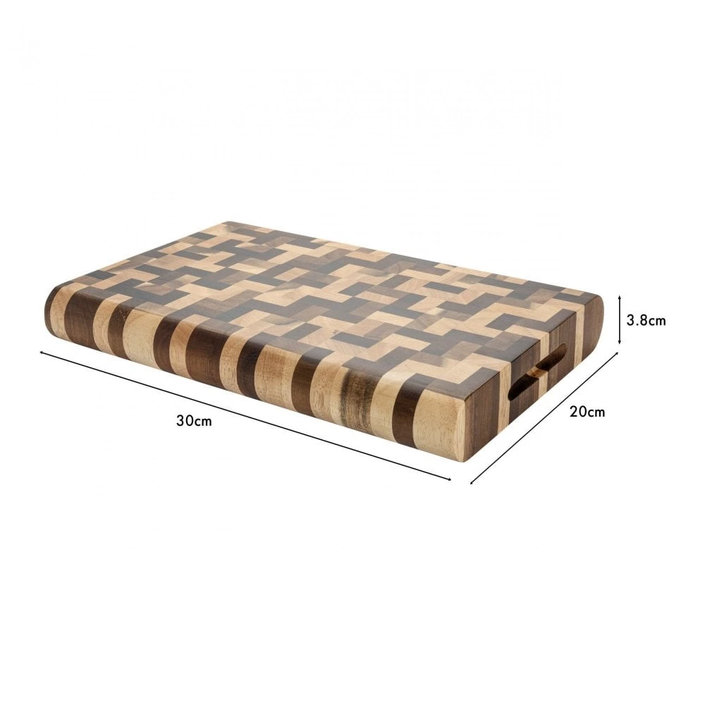 Rockingham Forest Rockingham Forest Rectangular Multi-wood Cutting Board 4 Rockingham Forest Rockingham Forest Rectangular Multi-wood Cutting Board - Image 2