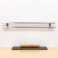 Rockingham Forge 60cm Magnetic Stainless Steel Knife Rack With 6 Utensil Hooks And Wall Fixings -Global Shop rockingham forge 60cm magnetic stainless steel knife rack with 6 utensil hooks and wall fixings p1000 3574 image