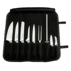 Rockingham Forge Equilibrium CS-1502/10 10 Piece Knife Set With Soft Roll Case