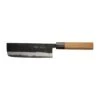 Shiro Kamo Shiro Kamo Aogami Black Kurouchi 16.5 Vegetable Knife