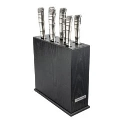Tamahagane Knife Block In Black -Global Shop tamahagane knife block in black p1090 4487 image