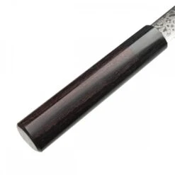 Yoshida Hamono Kyusakichi Kyusakichi 69 Layered Damascus ZA-18 Steel Blade 18cm Santoku Knife -Global Shop yoshida hamono kyusakichi kyusakichi 69 layered damascus za 18 steel blade 18cm santoku knife p1652 9308 image