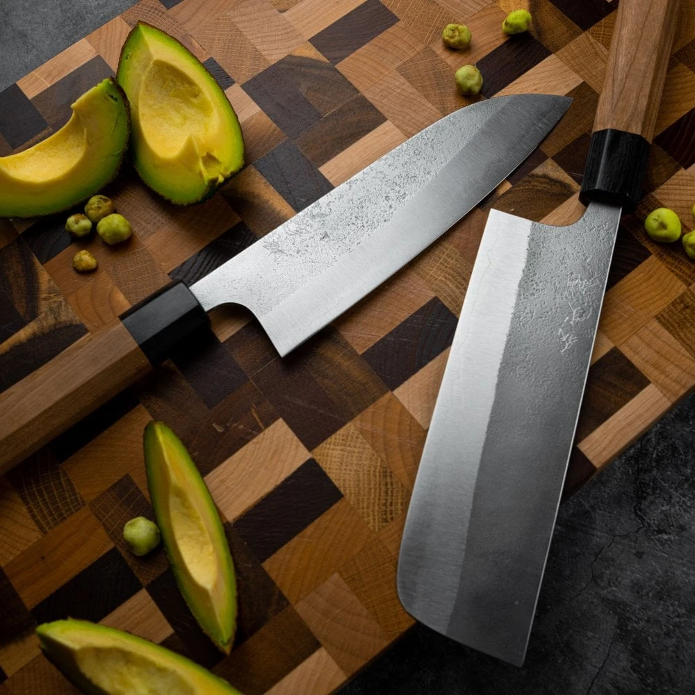 Yoshimi Kato Yoshimi Kato 16.5cm Nakiri Knife Aogami Super 6 Yoshimi Kato Yoshimi Kato 16.5cm Nakiri Knife Aogami Super - Image 4